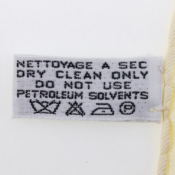 Celine CELINE scarf tropical pattern silk made in Italy yellow blue ladies - Picture 10 of 10